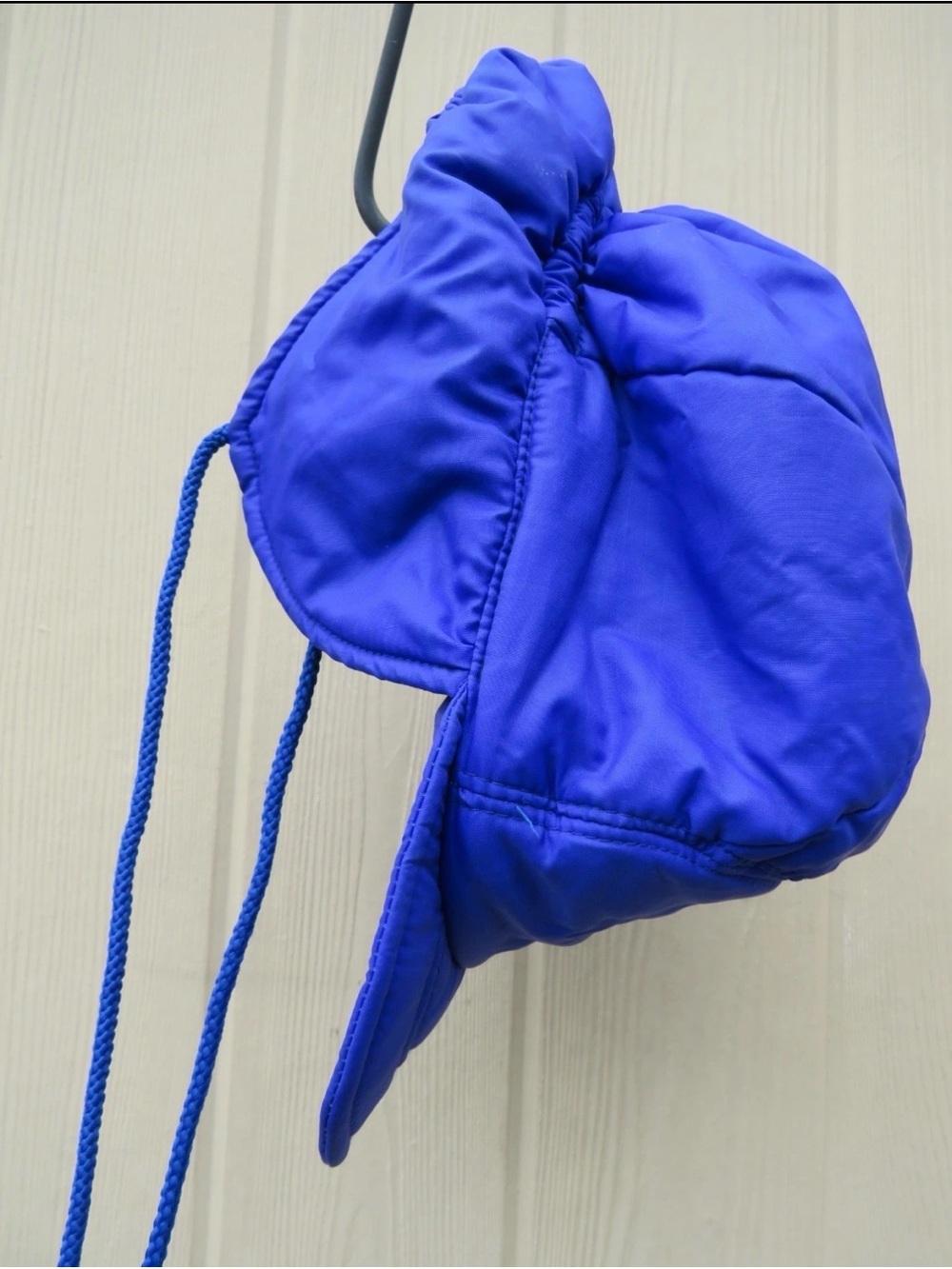 Blue Men's Trapper Hat - Insulated Winter Earflap Cap